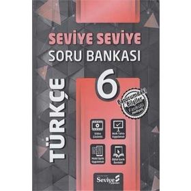 6. Sınıf Türkçe Kazanım Hücreli Soru Bankası - Seviye Yayınları