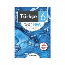6. Sınıf Türkçe Kazanım Odaklı HBA - Tudem Yayınları