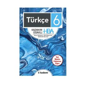 6. Sınıf Türkçe Kazanım Odaklı HBA - Tudem Yayınları