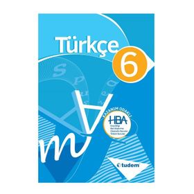 6. Sınıf Türkçe Kazanım Odaklı HBA - Tudem Yayınları