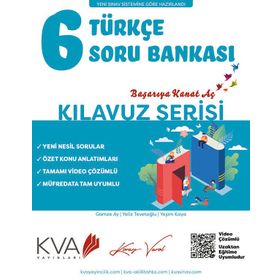 6. Sınıf Türkçe Kılavuz Serisi Soru Bankası-KVA Yayınları