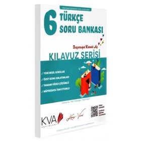 6. Sınıf Türkçe Kılavuz Serisi Soru Bankası-KVA Yayınları
