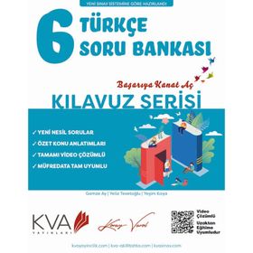 6. Sınıf Türkçe Kılavuz Serisi Soru Bankası-KVA Yayınları