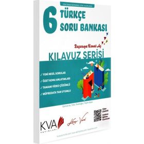 6. Sınıf Türkçe Kılavuz Serisi Soru Bankası-KVA Yayınları