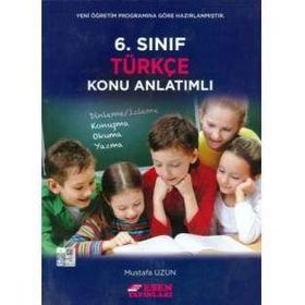 6. Sınıf Türkçe Konu Anlatımlı Esen Yayınları