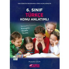 6. Sınıf Türkçe Konu Anlatımlı Esen Yayınları