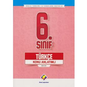 6. Sınıf Türkçe Konu Anlatımlı Final Yayınları