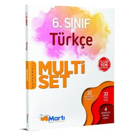 6. Sınıf Türkçe Koparmalı Multi Set Martı Okul Yayınları