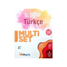 6. Sınıf Türkçe Koparmalı Multi Set Martı Okul Yayınları