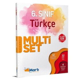 6. Sınıf Türkçe Koparmalı Multi Set Martı Okul Yayınları