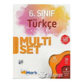 6. Sınıf Türkçe Koparmalı Multi Set Martı Okul Yayınları
