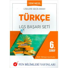 6. Sınıf Türkçe LGS Başarı Seti - Fen Bilimleri Yayınları