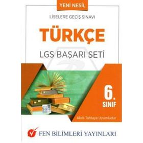 6. Sınıf Türkçe LGS Başarı Seti - Fen Bilimleri Yayınları