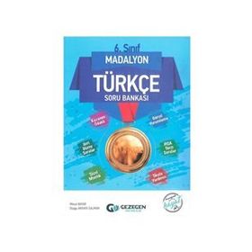 6. Sınıf Türkçe Madalyon Soru Bankası-Gezegen Yayınları