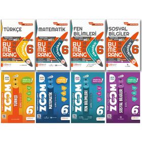 6. Sınıf Türkçe Matematik Fen Sosyal Etkinlikli Soru Bankası ve Zoom Soru Bankası Seti Günay Yayınları