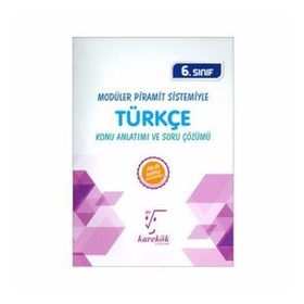 6.Sınıf Türkçe Mps Konu Anlatımlı Karekök Yayınları