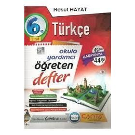6. Sınıf Türkçe Öğreten Defter - Çanta Yayınları