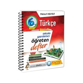 6. Sınıf Türkçe Okula Yardımcı Öğreten Defter - Çanta Yayınları