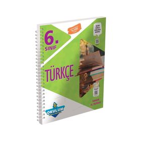 6. Sınıf Türkçe Okulum Akıllı Defter - Murat Yayınları