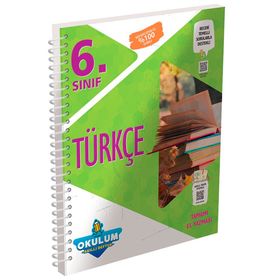 6. Sınıf Türkçe Okulum Akıllı Defter - Murat Yayınları