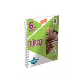 6. Sınıf Türkçe Okulum Akıllı Defter - Murat Yayınları