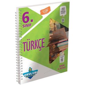 6. Sınıf Türkçe Okulum Akıllı Defter - Murat Yayınları