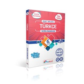 6. Sınıf Türkçe Özet Bilgili Soru Bankası Köşebilgi Yayınları