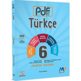 6. Sınıf Türkçe PDF Planlı Ders Föyü Martı Yayınları