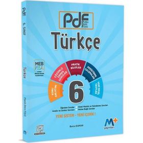 6. Sınıf Türkçe PDF Planlı Ders Föyü Martı Yayınları
