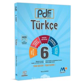6. Sınıf Türkçe PDF Planlı Ders Föyü Martı Yayınları