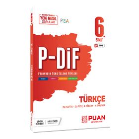 6. Sınıf Türkçe PDİF Konu Anlatım Föyleri-Puan Yayınları