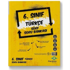6. Sınıf Türkçe Sörf Soru Bankası-FikriBilim Yayınları
