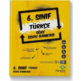 6. Sınıf Türkçe Sörf Soru Bankası-FikriBilim Yayınları