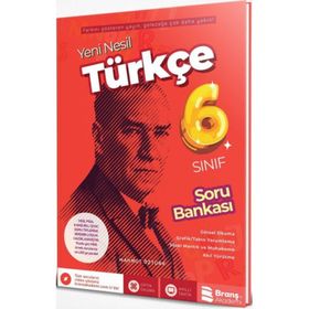 6. Sınıf Türkçe Soru Bankası-Branş Akademi Yayınları