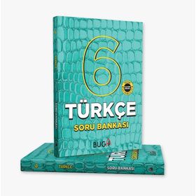 6. Sınıf Türkçe Soru Bankası-Buga Yayınları