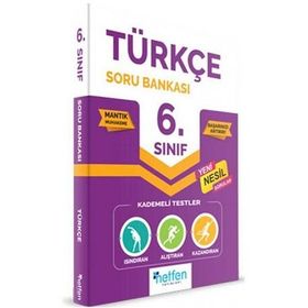 6. Sınıf Türkçe Soru Bankası Netfen Yayınları