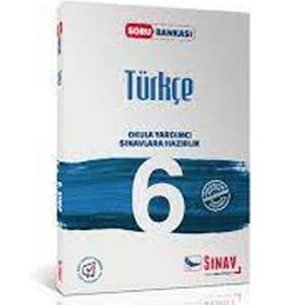 6. Sınıf Türkçe Soru Bankası Sınav Yayınları