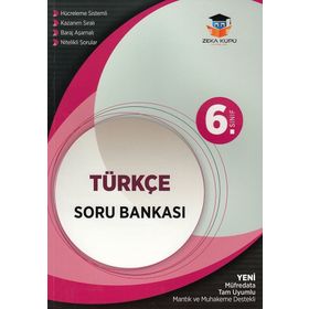 6. Sınıf Türkçe Soru Bankası - Zeka Küpü Yayınları