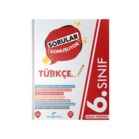 6. Sınıf Türkçe Sorular Konuşuyor Soru Bankası Pruva Akademi Yayınları