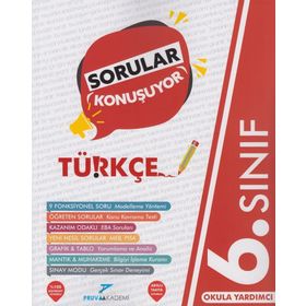 6. Sınıf Türkçe Sorular Konuşuyor Soru Bankası Pruva Akademi Yayınları