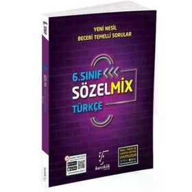 6.Sınıf Türkçe Sözel Mix Soru Bankası Karekök Yayınları