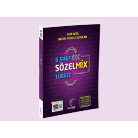 6.Sınıf Türkçe Sözel Mix Soru Bankası Karekök Yayınları