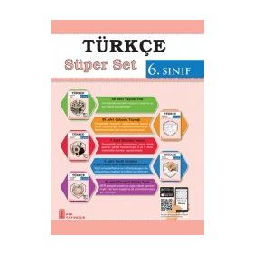 6. Sınıf Türkçe Süper Set Ata Yayınları