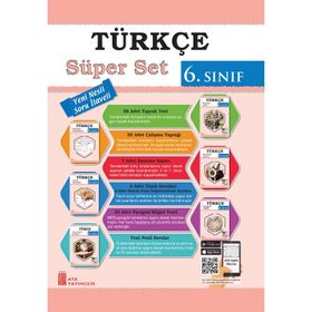 6. Sınıf Türkçe Süper Set Ata Yayınları