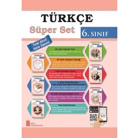 6. Sınıf Türkçe Süper Set Ata Yayınları