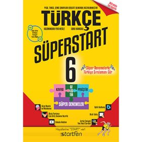 6. Sınıf Türkçe Süperstart Soru Bankası - Startfen Yayınları