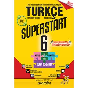 6. Sınıf Türkçe Süperstart Soru Bankası - Startfen Yayınları