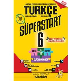 6. Sınıf Türkçe Süperstart Soru Bankası - Startfen Yayınları