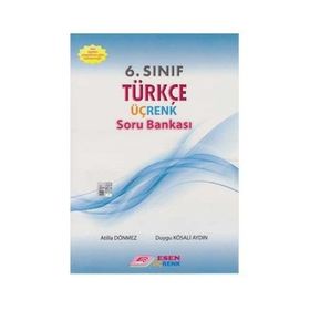 6. Sınıf Türkçe Üç Renk Soru Bankası Esen Yayınları