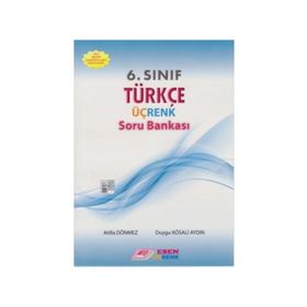 6. Sınıf Türkçe Üç Renk Soru Bankası Esen Yayınları